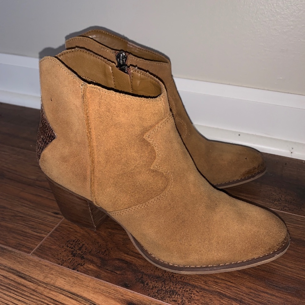 Marc Fisher Faux Suede Booties